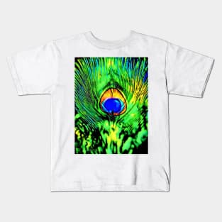 Eye Of The Peacock - Graphic 1 Kids T-Shirt